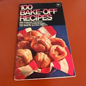 Vintage 1969 Pillsbury 100 Bake-Off Recipes Cookbook 20th Anniversary Edition